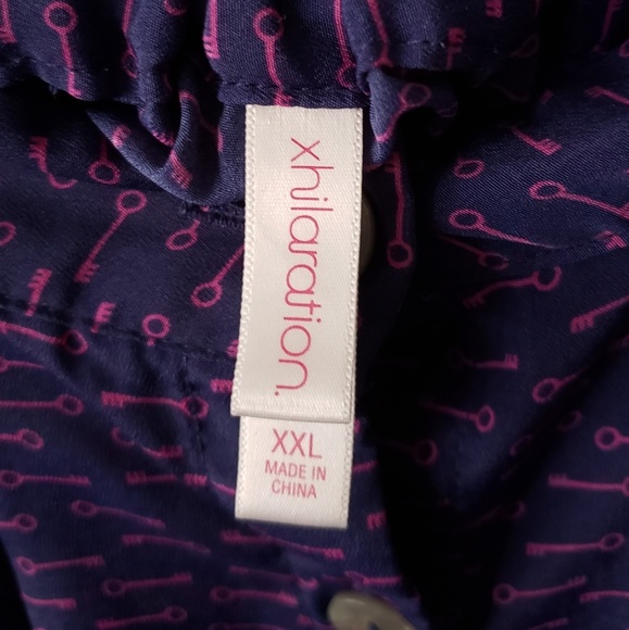 Target Xhilaration Key Print Buttoned Skirt - XXL - Picture 5 of 5